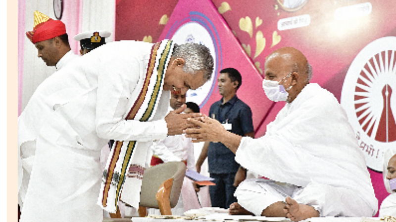 धरती को स्वर्ग बनाने के लिए धारण करें अहिंसा का सिद्धांत: आचार्य देवव्रत